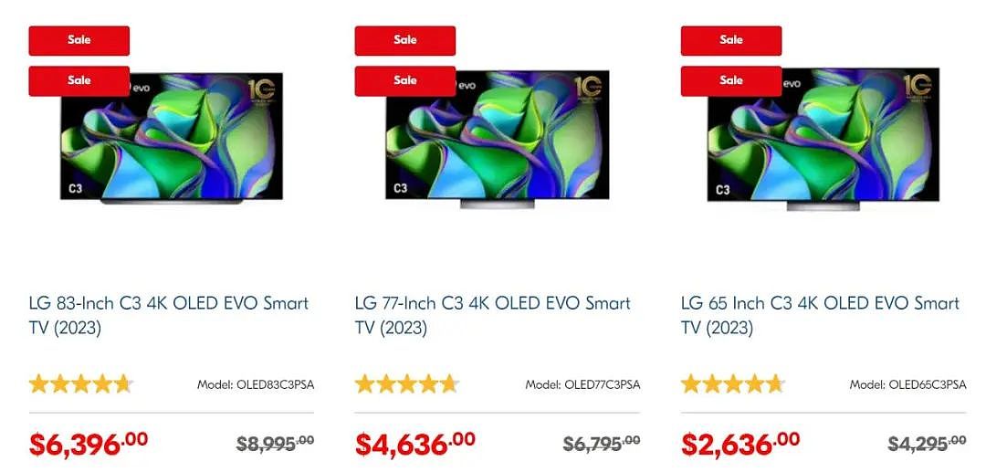 LG清仓大甩卖！多款超低好价，液晶电视低至$15XX（组图） - 1