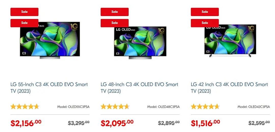 LG清仓大甩卖！多款超低好价，液晶电视低至$15XX（组图） - 2