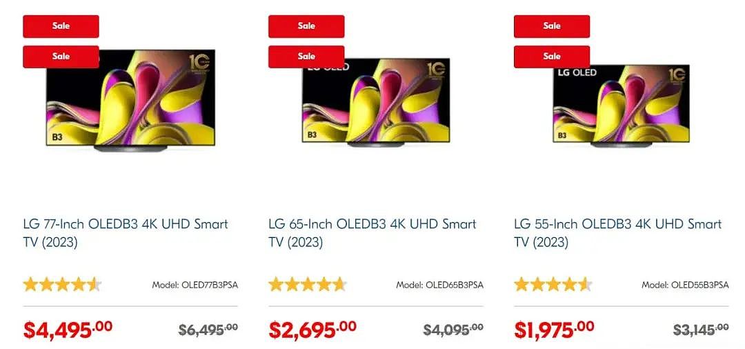 LG清仓大甩卖！多款超低好价，液晶电视低至$15XX（组图） - 3