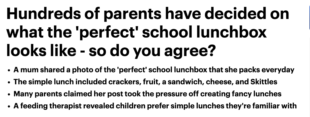 扎心了！澳洲妈妈投票“最佳Lunch Box”，华人妈妈看完要崩溃：这都啥玩意儿？现在在学校喝奶都有错...（组图） - 4