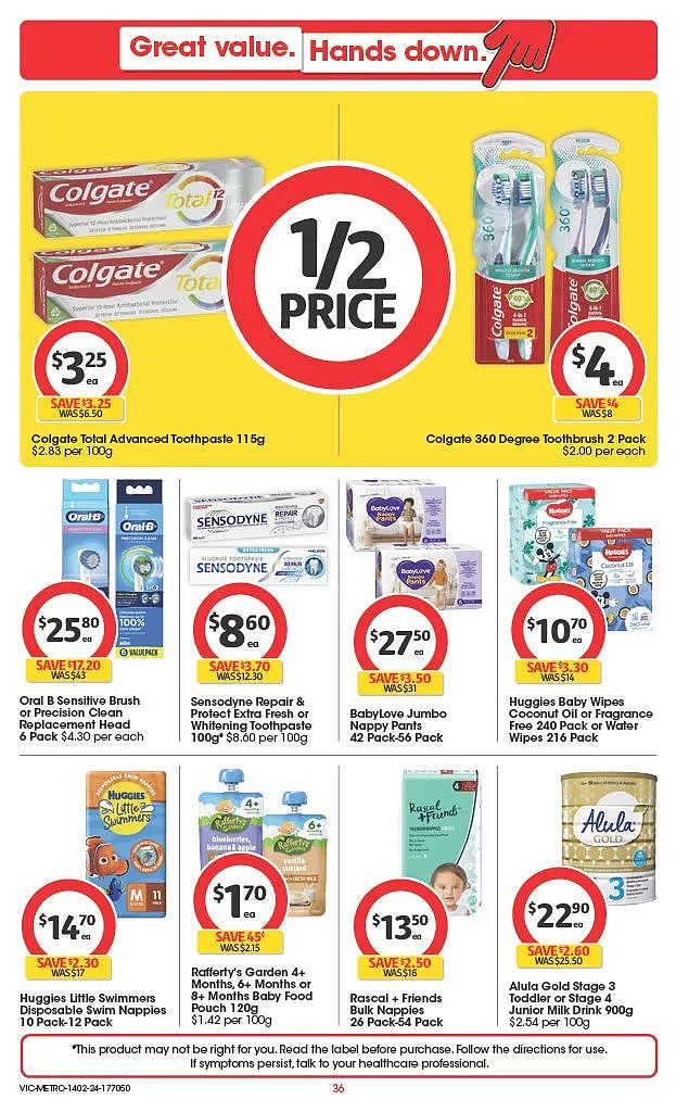 Coles 2月14日-2月20日打折，很少打折的天然精油护肤品半价（组图） - 36