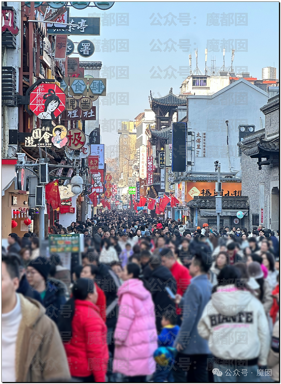 疯狂到错愕！春节旅游爆发，到处人山人海，拥挤到双脚腾空（组图） - 76