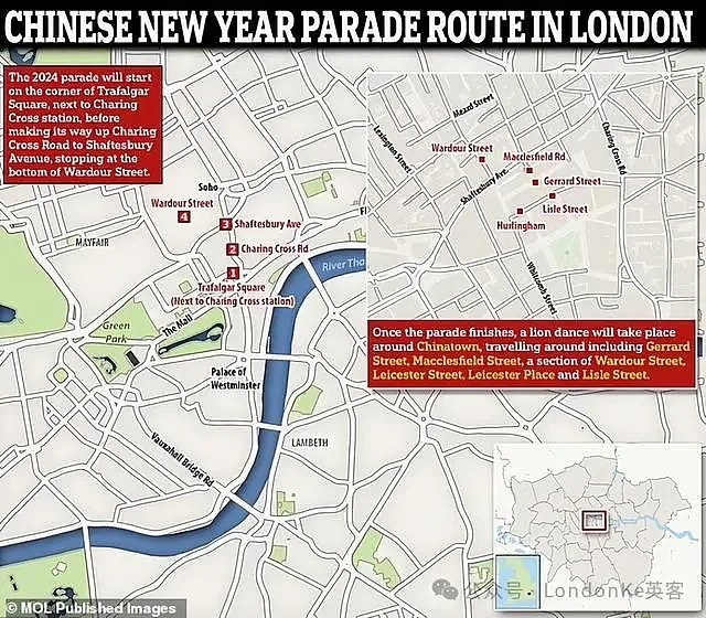 伦敦50万人上街庆中国新年，迎全欧洲最大春节庆典（组图） - 3