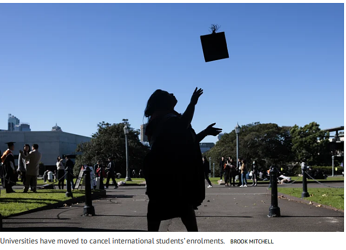 大量留学生录取通知被取消，要求退学！澳16名校长联名致信表示不满，澳洲大学恐损失$3.1亿（组图） - 3