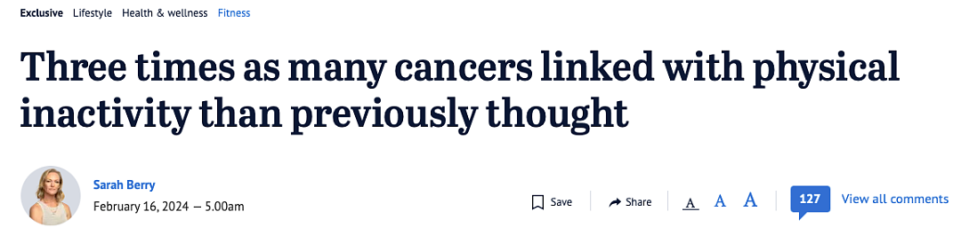 澳洲最新发现：这个原因导致的癌症，比以前认为的多3倍（组图） - 1