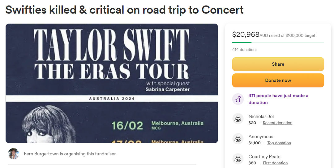 完了！悉尼这些地方危险了！霉霉泪洒澳洲，16岁少女赶往演唱会途中遇难（组图） - 15