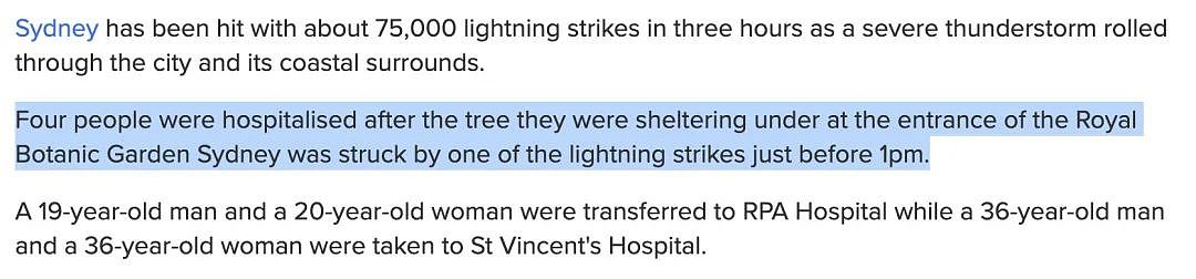 悉尼狂风暴雨袭击，4人遭雷劈被送医，山洪预警发布！铁路，机场近乎全面瘫痪...（组图） - 7