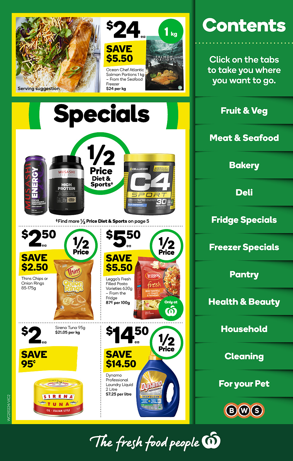 Woolworths 2月21日-2月27日打折，健身食品半价专场、尿不湿半价（组图） - 2