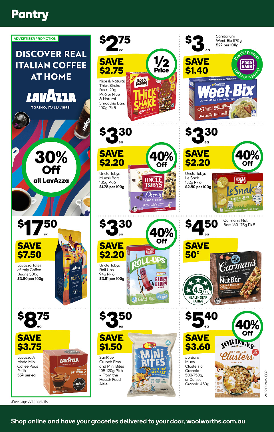 Woolworths 2月21日-2月27日打折，健身食品半价专场、尿不湿半价（组图） - 35