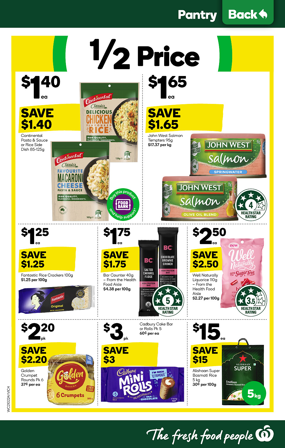 Woolworths 2月21日-2月27日打折，健身食品半价专场、尿不湿半价（组图） - 4