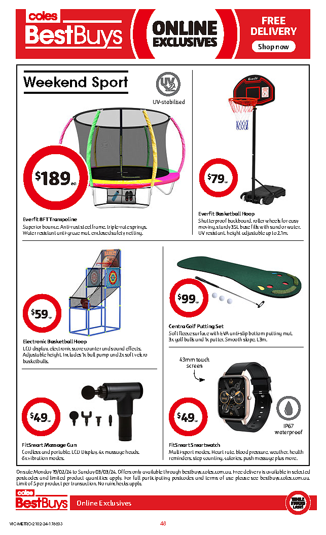 Coles 2月21日-2月27日打折，冻鸭、肉派 6折，饺子半价（组图） - 48