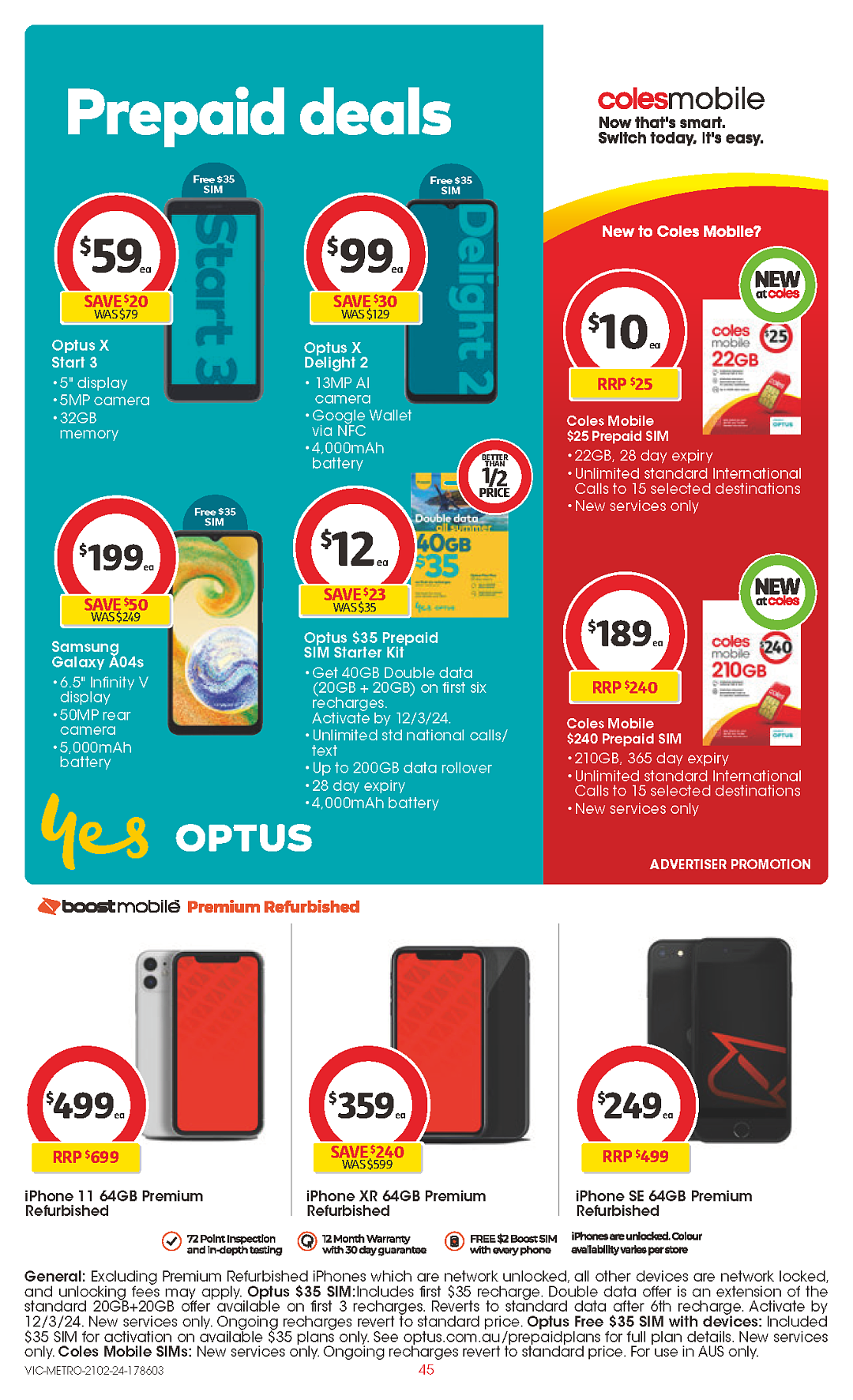 Coles 2月21日-2月27日打折，冻鸭、肉派 6折，饺子半价（组图） - 45