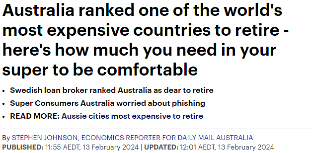 全球各国退休成本公布，澳洲高居世界第七！ 想要安享晚年， 至少存够这个数...（组图） - 1