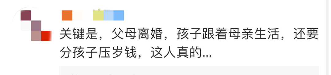 冲上热搜！夫妻离婚，男方要求分割孩子26万压岁钱！网友：太离谱（组图） - 4