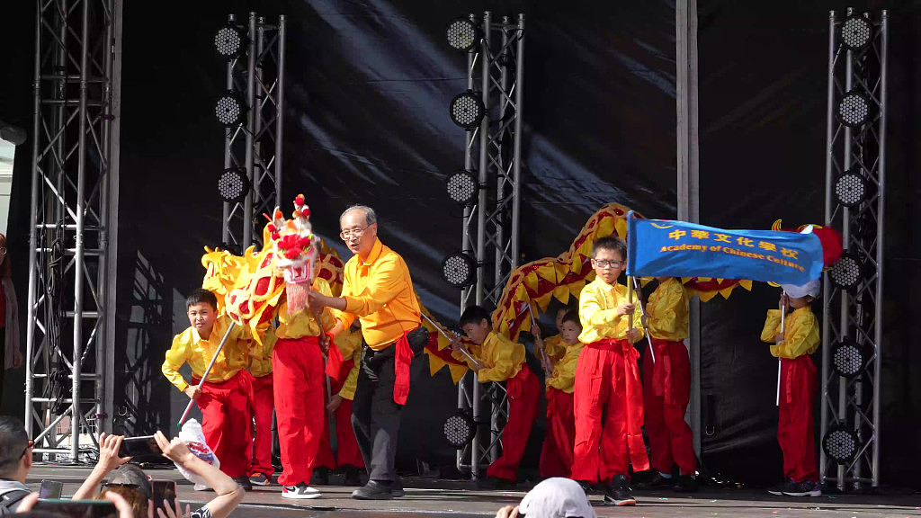 ​庆祝龙年雪梨南北演出，中华文化学校贺年表演（组图） - 4