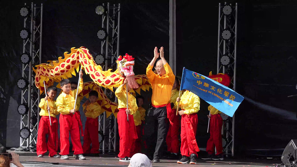 ​庆祝龙年雪梨南北演出，中华文化学校贺年表演（组图） - 5