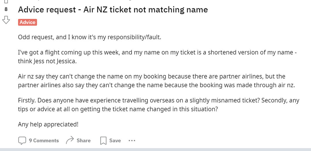 澳航班乘客只因名字中一个字母，机票多花了$2000！不少华人都犯过这错误…（组图） - 6