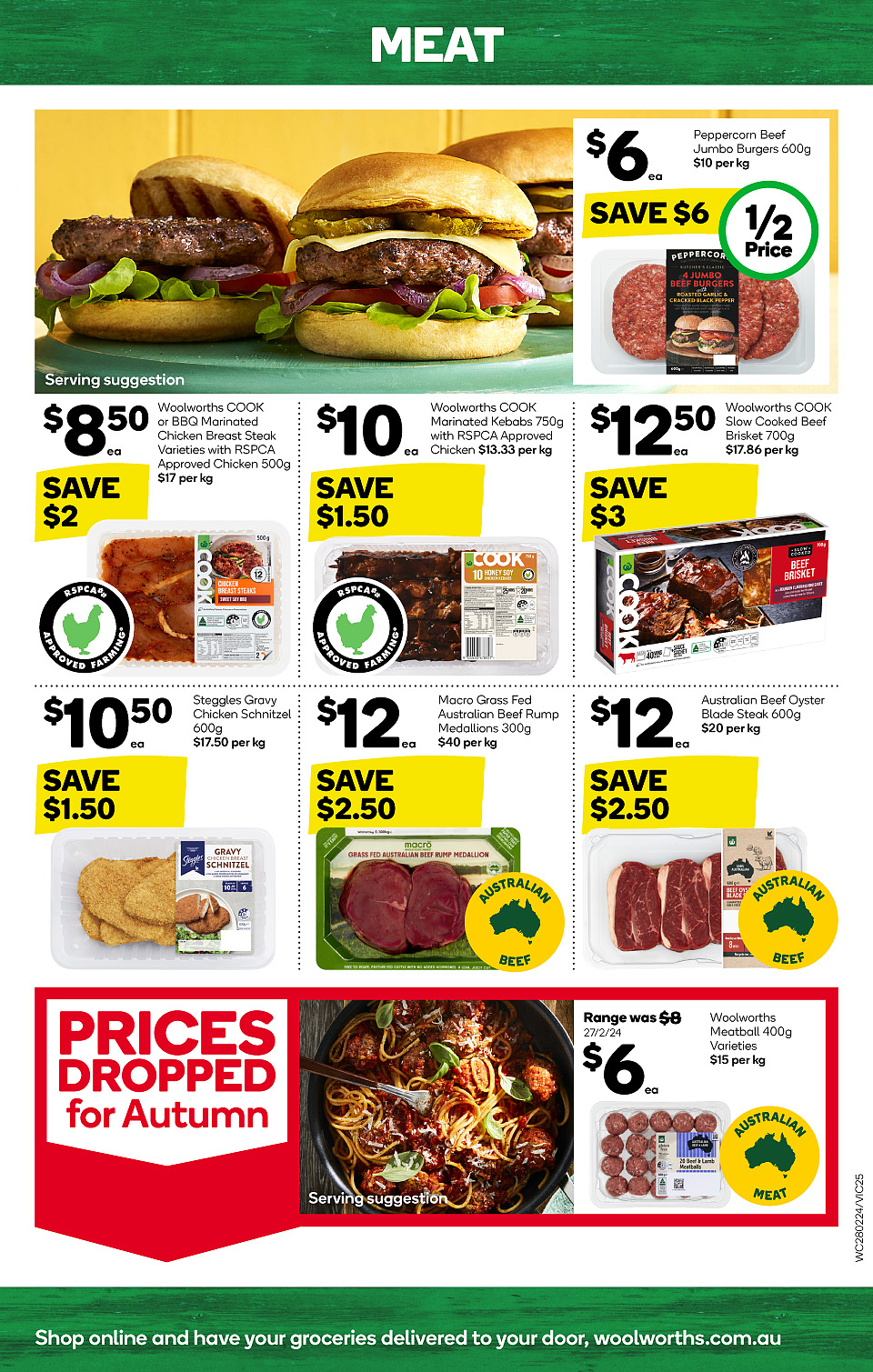 Woolworths 2月28日-3月5日打折，印度控糖大米半价、汉堡牛肉饼半价（组图） - 23