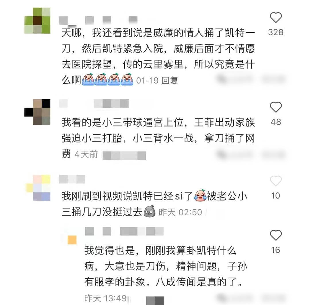 凯特王妃被小三连捅数刀？消失65天疑被秘密转移，外网疯传离世噩耗（组图） - 11