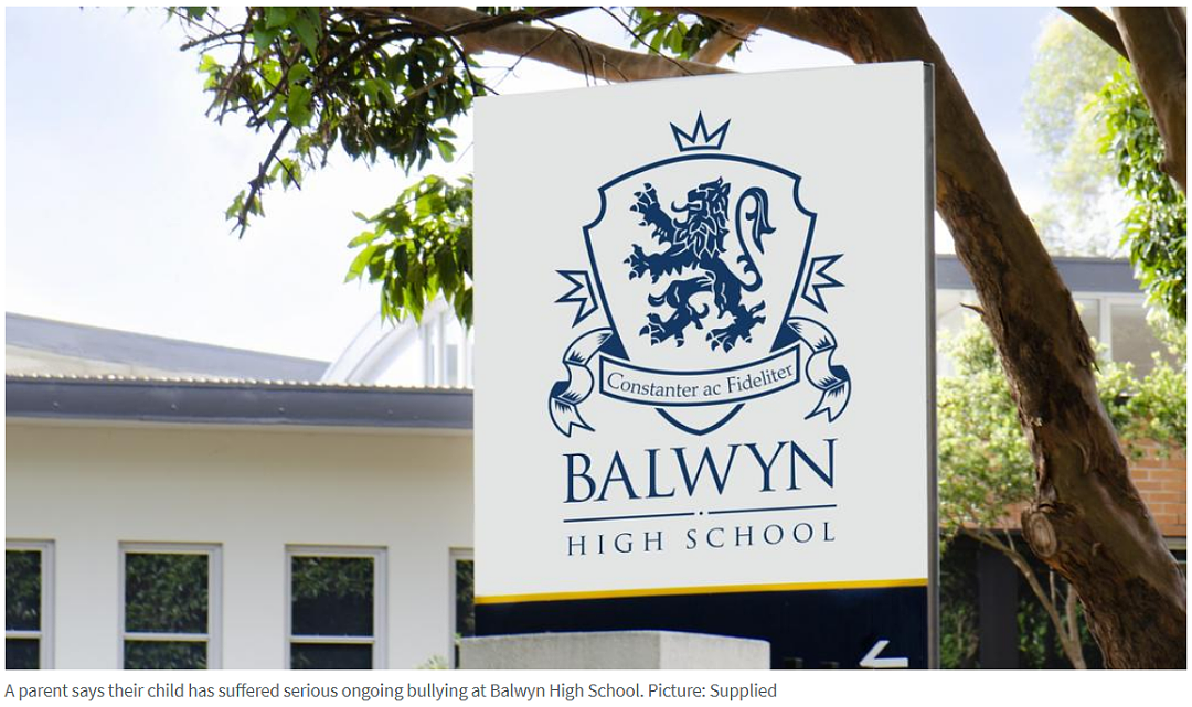 Balwyn High出事了！维州警方展开立案调查…（组图） - 4