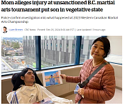 26岁华人博士被打成植物人，救护车90分钟后才赶到！母亲怒斥裁判和急救人员…（组图）