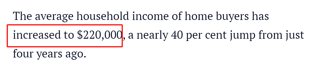 平均收入达$22万！数据证实，普通人在澳洲买不起房了！（组图） - 1