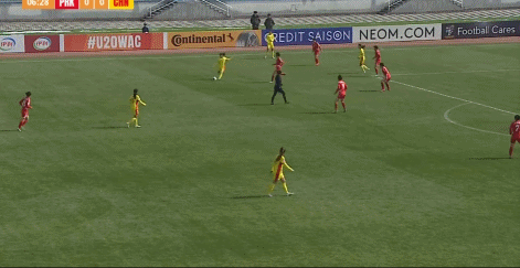 U20女足亚洲杯：中国1-1朝鲜！卢家玉进球被吹，霍悦欣超远吊射绝平（组图） - 2