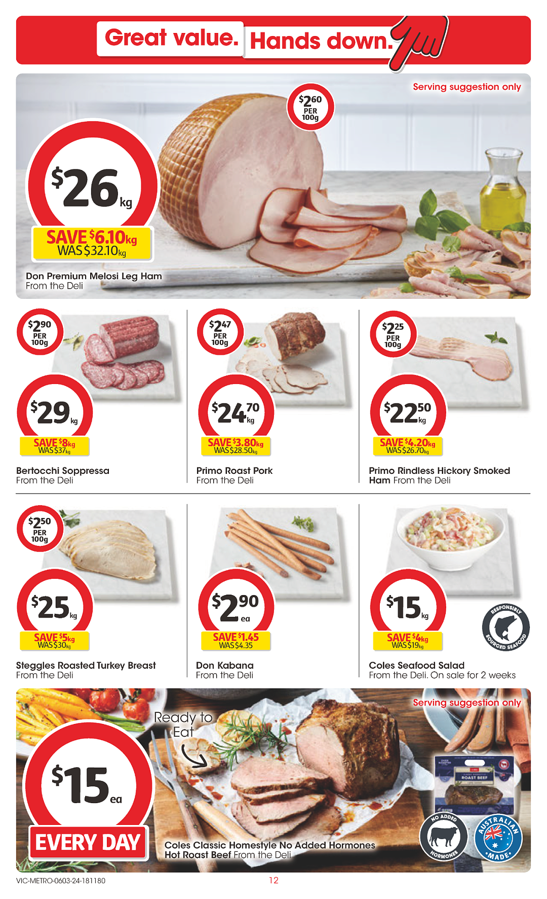 Coles 3月6日-3月12日打折，油、冰淇淋半价（组图） - 12