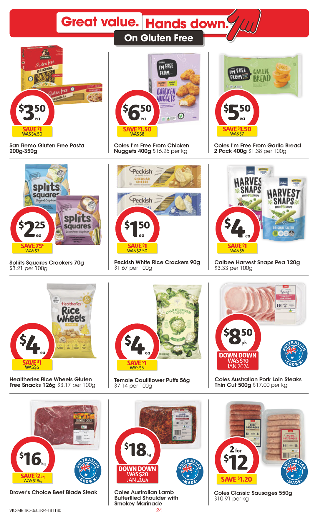 Coles 3月6日-3月12日打折，油、冰淇淋半价（组图） - 24