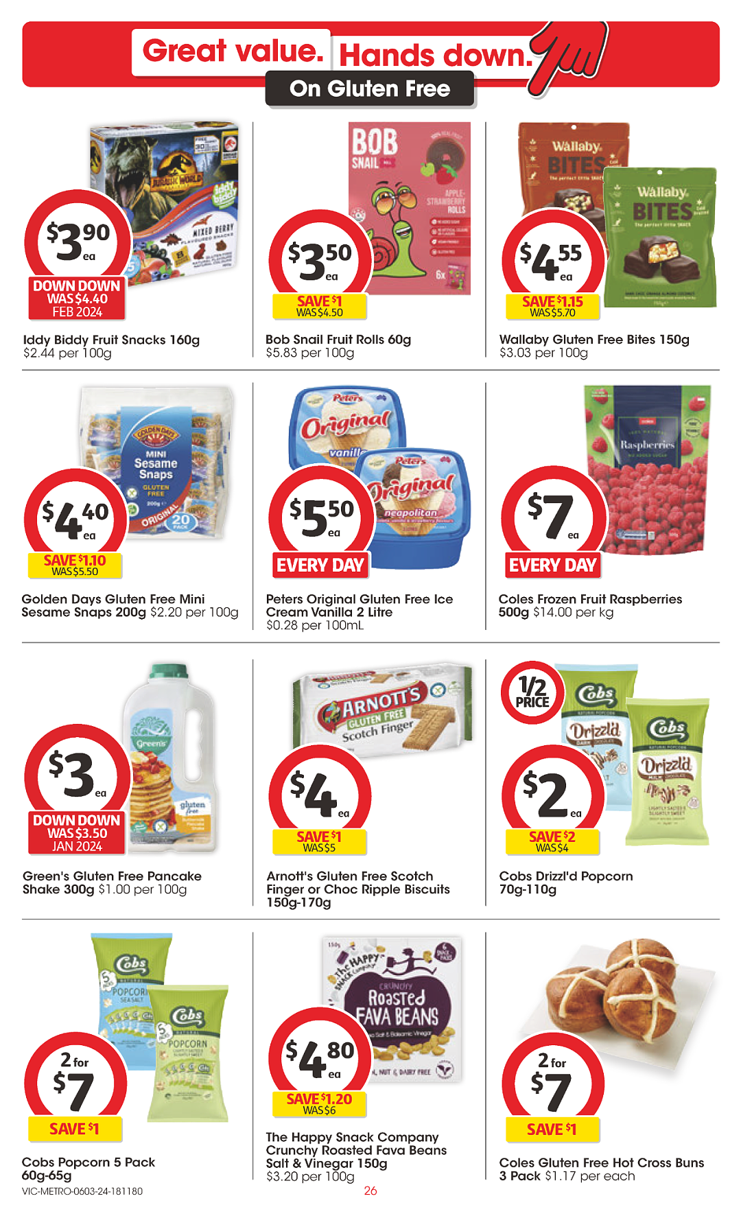 Coles 3月6日-3月12日打折，油、冰淇淋半价（组图） - 26