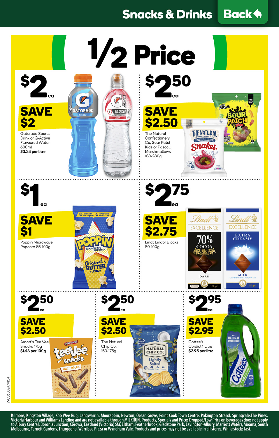 Woolworths 3月6日-3月12日打折，韭菜饺、奶酪、带皮五花$15（组图） - 4