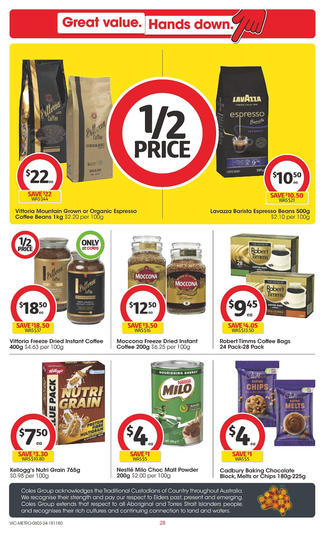 Coles 3月6日-3月12日打折，油、冰淇淋半价（组图） - 28