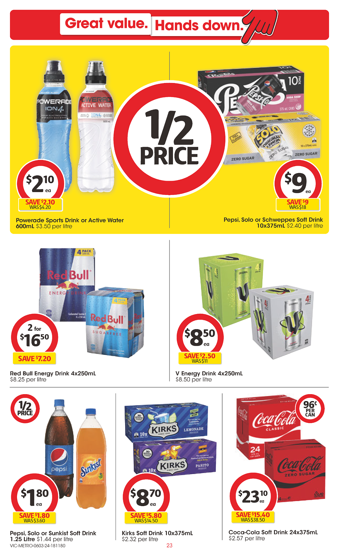 Coles 3月6日-3月12日打折，油、冰淇淋半价（组图） - 23