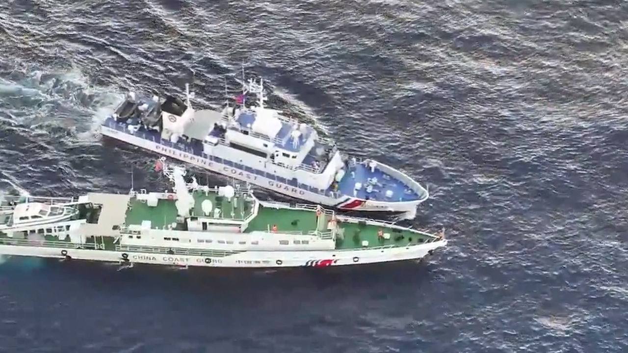 中菲海警船南海碰撞，美国“站队”菲律宾，澳洲关切破坏稳定行为（组图） - 1