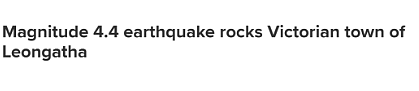 维州又双叒叕发生地震，多人报告有震感，墨尔本6天4次地震，数千民众被“晃醒”，华人讲述惊恐经历...（组图） - 5