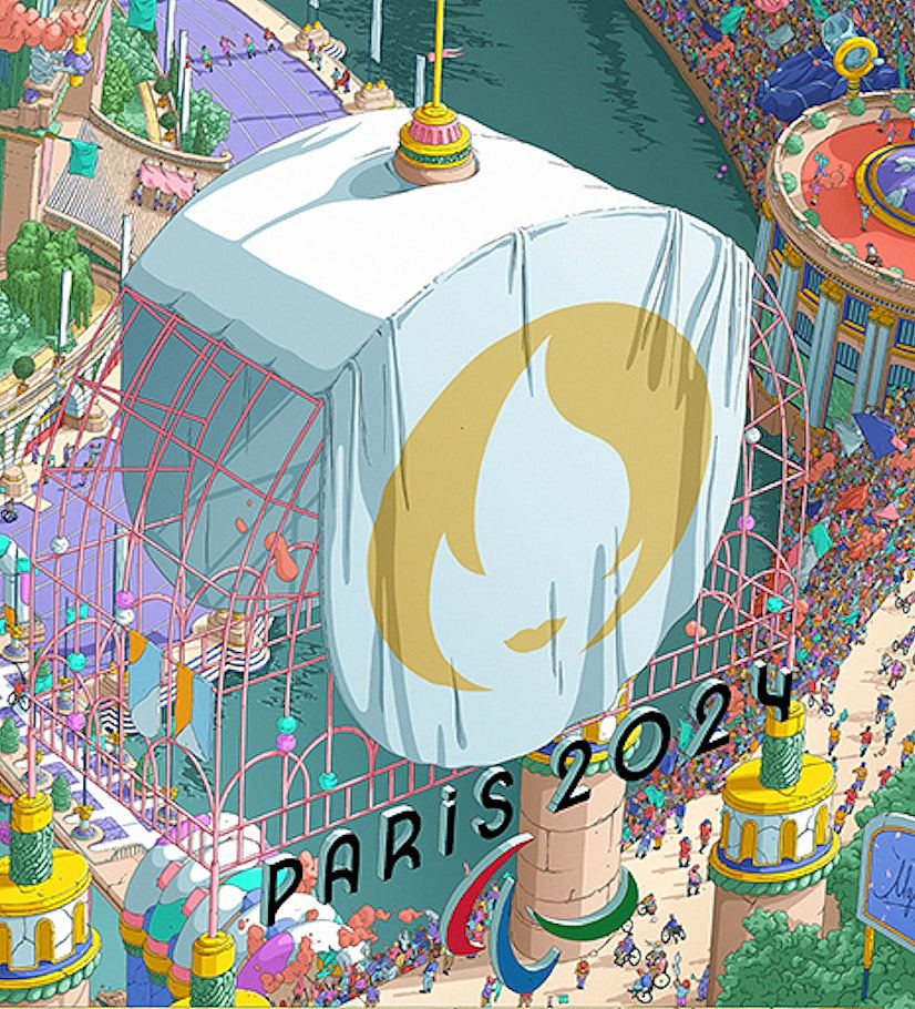 2024巴黎奥运残奥海报出炉，画风超细致似寻宝游戏，盘点三大看点（组图） - 4