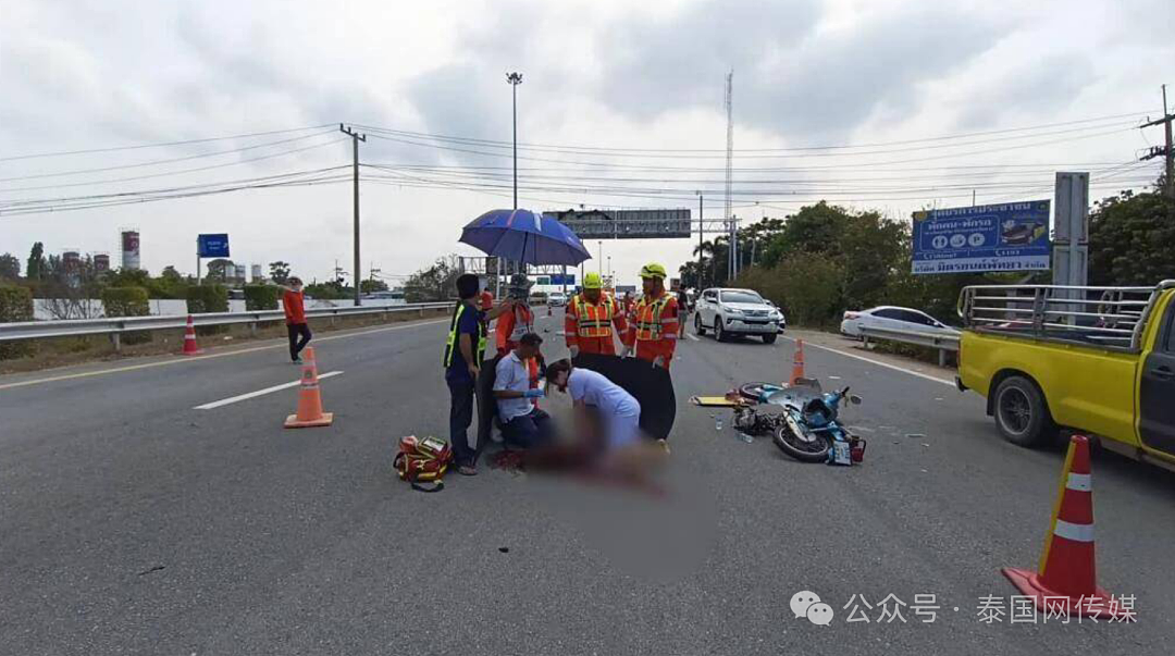 恐怖！中国男子驾驶奔驰撞死泰国女子，人已变形，满地是血...（组图） - 7