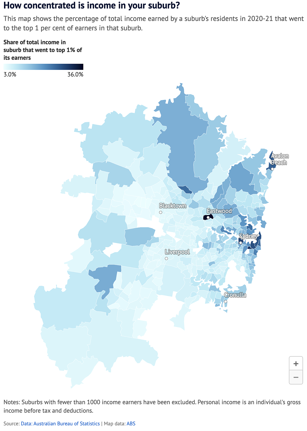 真相曝光！悉尼华人区1%富人，拿走35%的社会资源，悉尼收入分布图出炉，有点扎心了...（组图） - 12