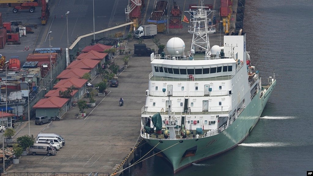 中国第二艘科考船印度东部外海活动，新德里警惕（图） - 1
