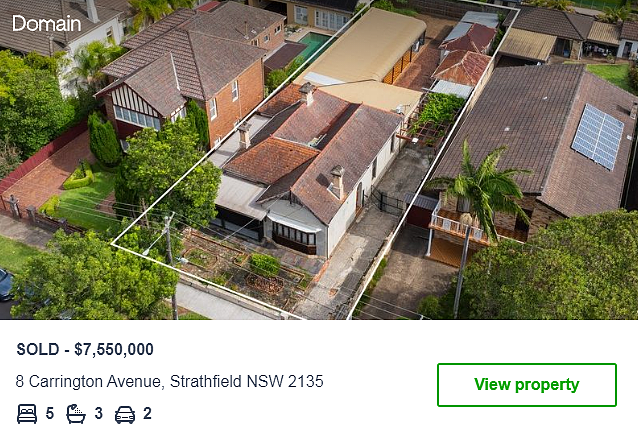拍卖 | 悉尼内西区Strathfield破屋$755万拍出，超底价$200多万！（组图） - 3