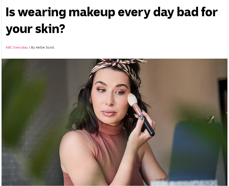 澳洲皮肤科专家：每天化妆伤皮肤吗？不！（组图） - 1
