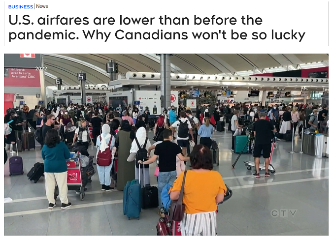 惊爆！中加航班暴跌91%！加拿大机票价格“触底“，往返最低$1228刀（组图） - 7