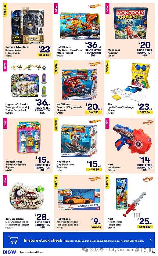 【Big W】3月14日至4月3日优惠目录（组图） - 28