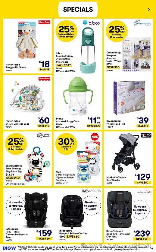 【Big W】3月14日至4月3日优惠目录（组图） - 48