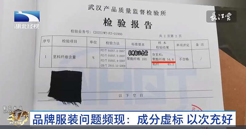 打假人打假多家知名服装品牌，羊毛衫几乎不含羊毛（组图） - 2