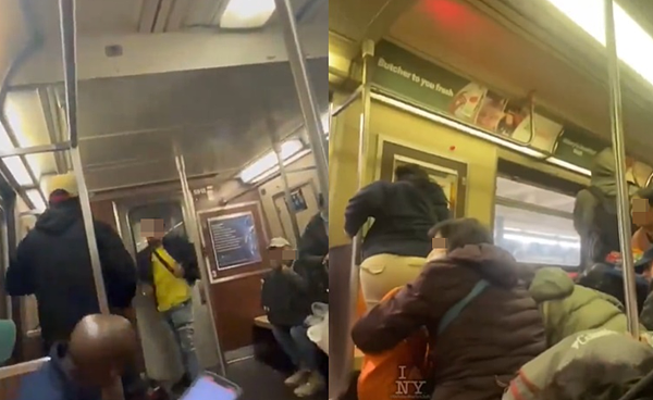 地铁惊魂！纽约高峰期车厢内，一男子开枪爆头！乘客们吓疯了...（组图） - 3