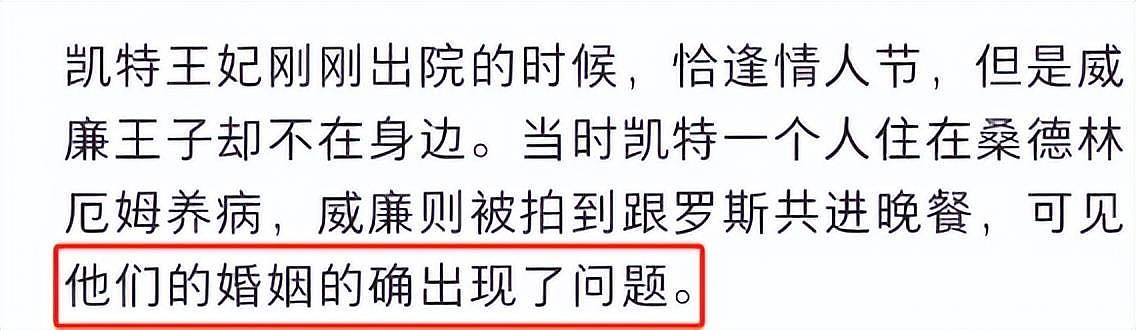 曝凯特最新状况！患抑郁症精神糟糕，威廉陪小三过节引爆婚姻危机（组图） - 5