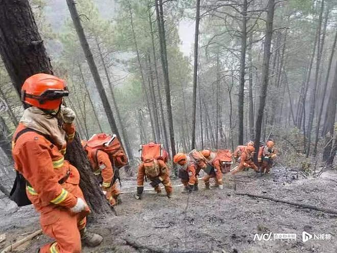 四川雅江森林火灾蔓延成3个火场！1200余人正在扑救（视频/组图） - 1