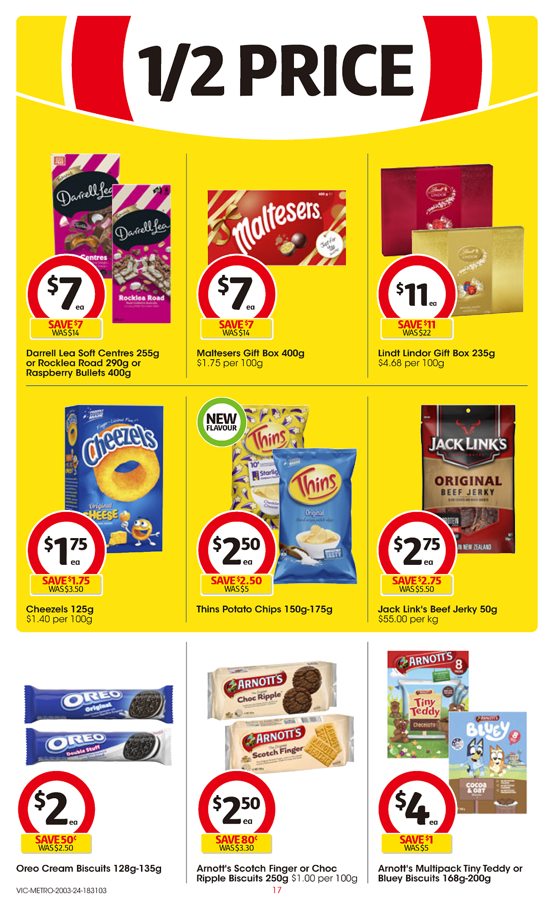 Coles 3月20日-3月26日打折，鱿鱼条、茉莉米、品客上新半价（组图） - 17