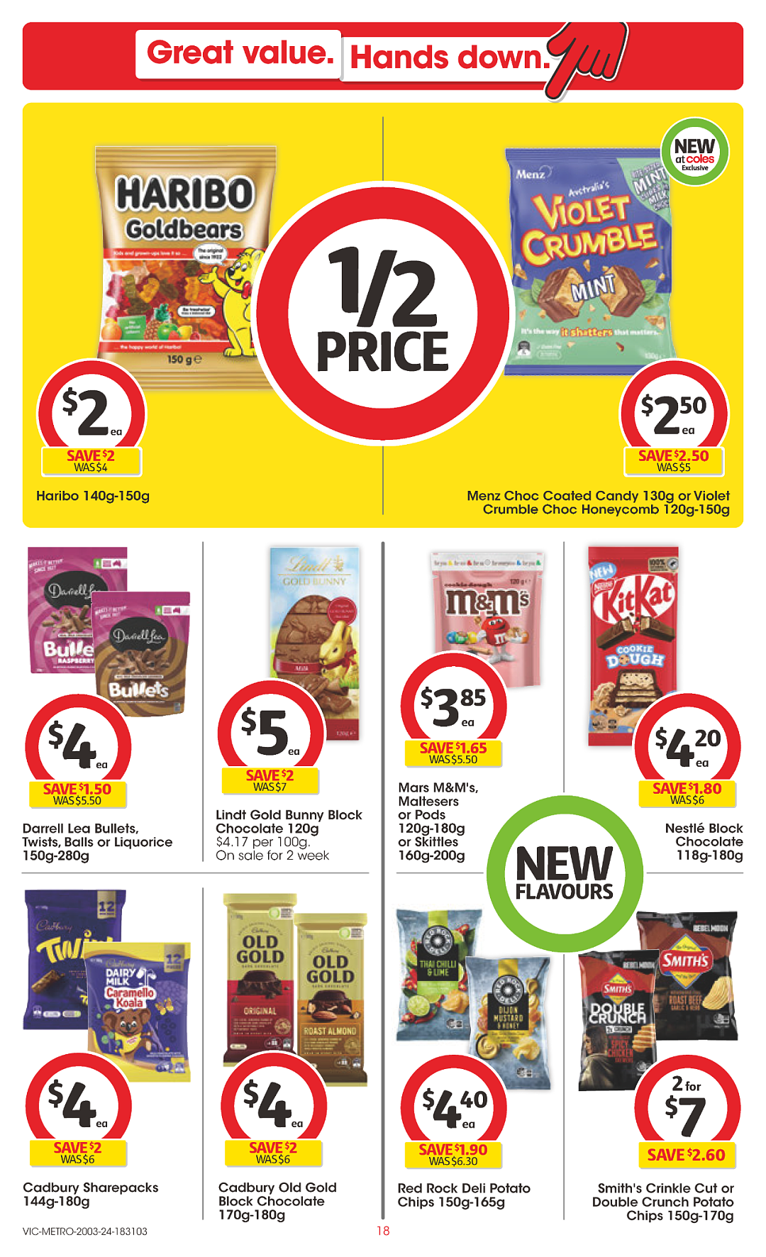 Coles 3月20日-3月26日打折，鱿鱼条、茉莉米、品客上新半价（组图） - 18